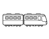 Dibujo de Carrozze ferroviarie