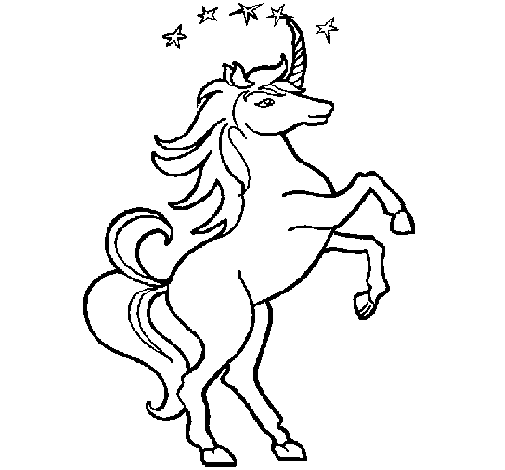 Disegno di Unicorno da Colorare