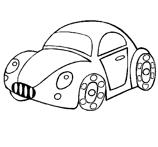 Disegno di Auto giocattolo  da Colorare