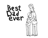 Dibujo de Il miglior papà