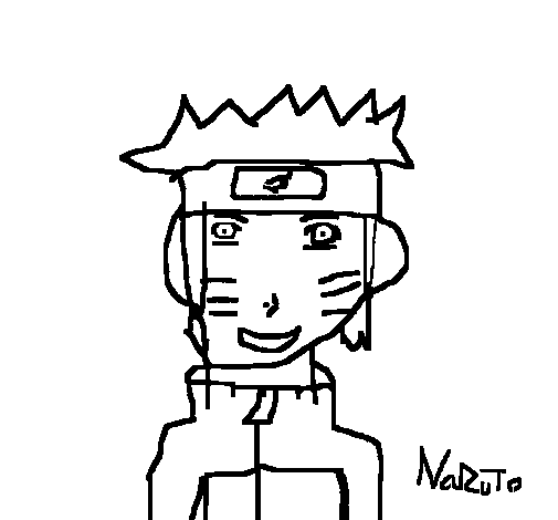 Disegno di Naruto da Colorare