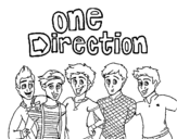 Disegno di One Direction 3 da colorare