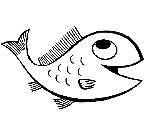 Disegno di Pesce 1 da Colorare