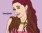 Disegno di Ariana Grande da colorare
