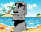 Moai dell'isola di Pasqua